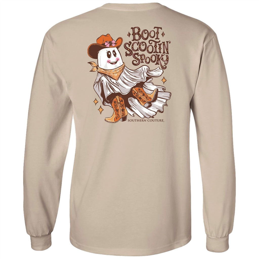 Southern Couture Classic Boot Scootin Spooky Fall - Adult & Kids T-Shirts, Sweatshirts & Hoodies apparel design preview 2