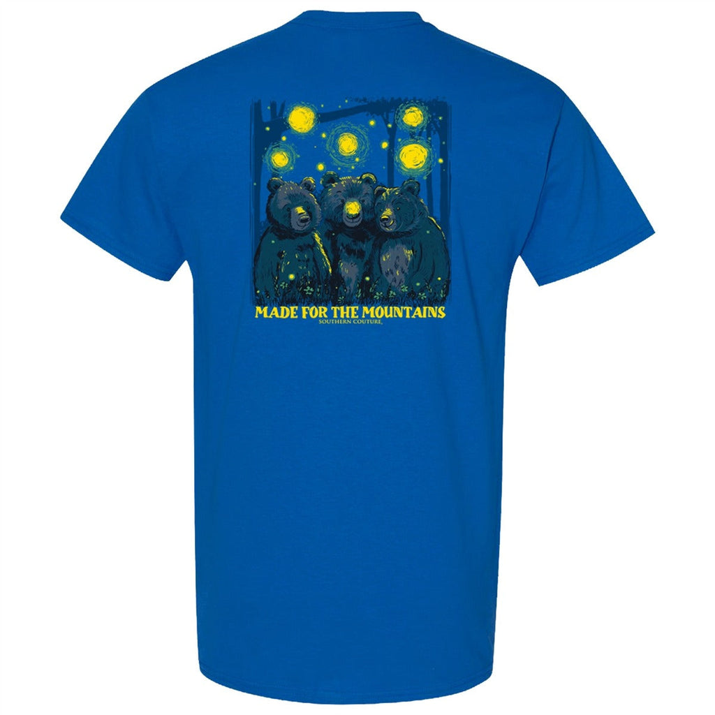 Southern Couture Classic Made For The Mountains Bears - Adult & Kids T-Shirts, Sweatshirts & Hoodies apparel design preview 2