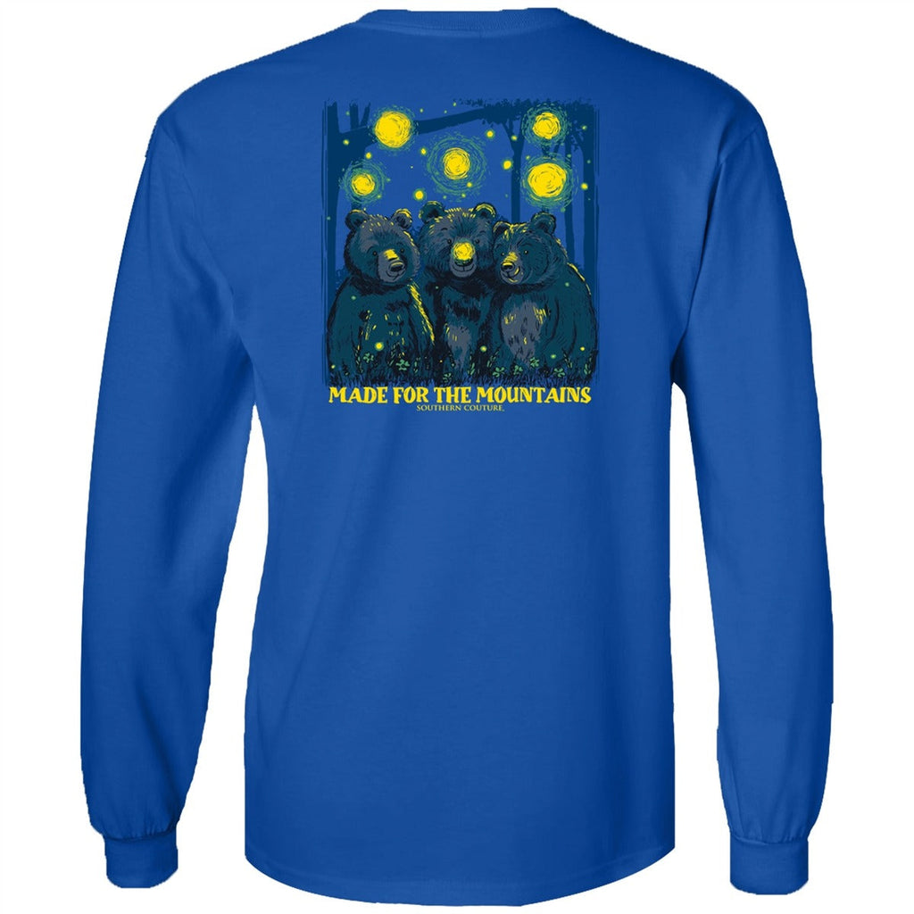 Southern Couture Classic Made For The Mountains Bears - Adult & Kids T-Shirts, Sweatshirts & Hoodies apparel design preview 2