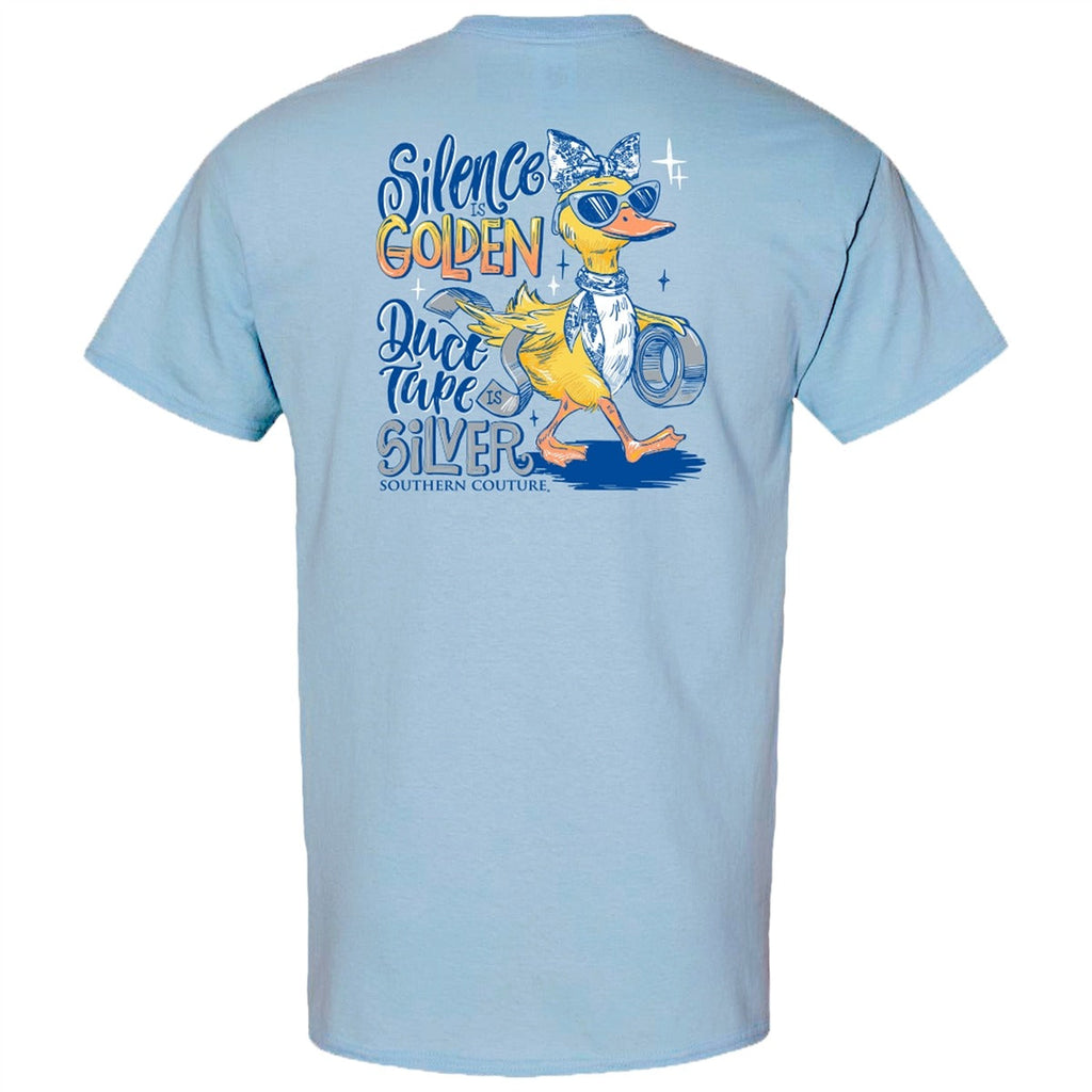 Southern Couture Classic Silence Is Golden Duck - Adult & Kids T-Shirts, Sweatshirts & Hoodies apparel design preview 2
