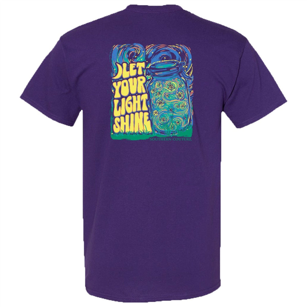 Southern Couture Classic Let Your Light Shine Firefly - Adult & Kids T-Shirts, Sweatshirts & Hoodies apparel design preview 2