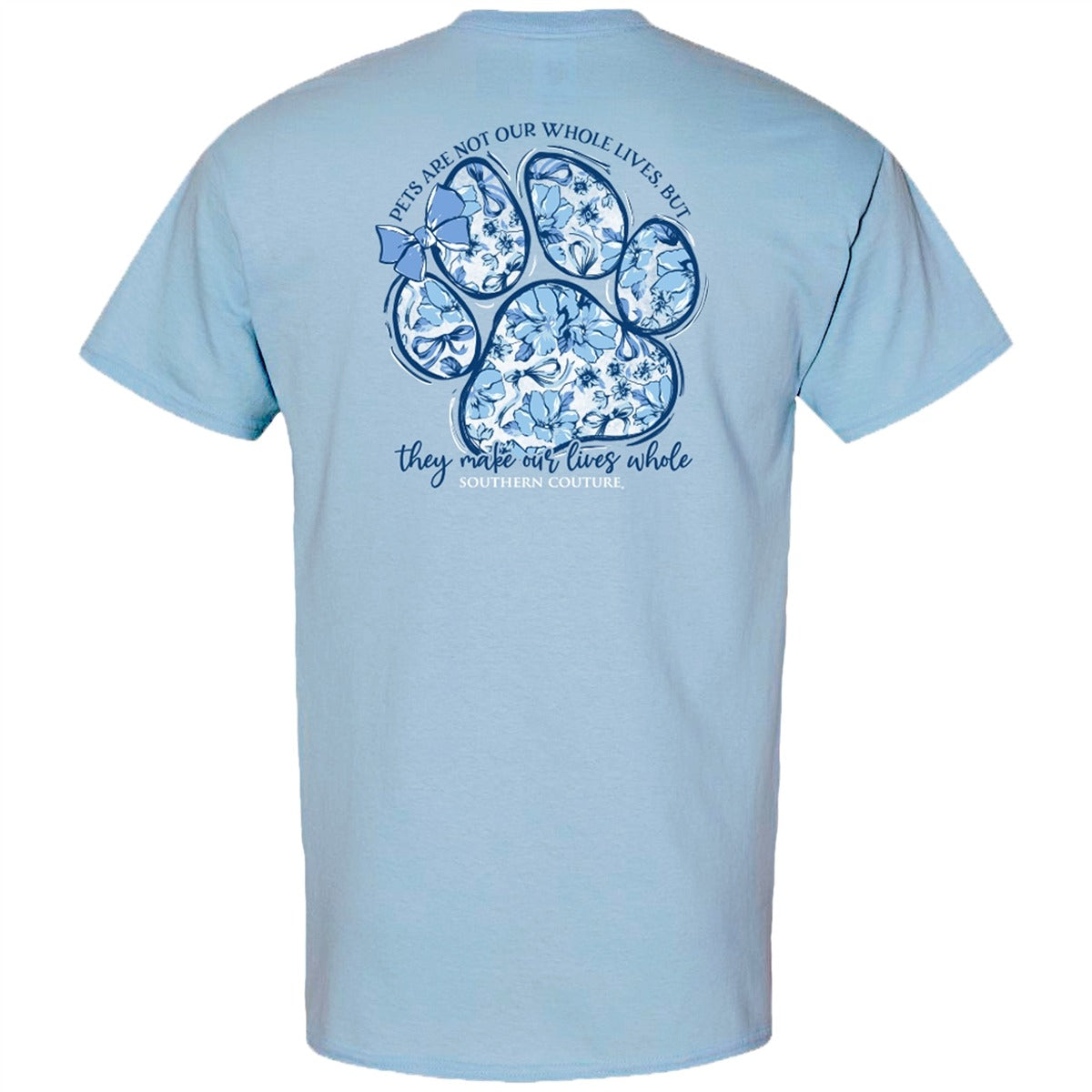 Southern Couture Classic Pets Are Not Paw - Adult & Kids T-Shirts, Sweatshirts & Hoodies apparel design preview 2