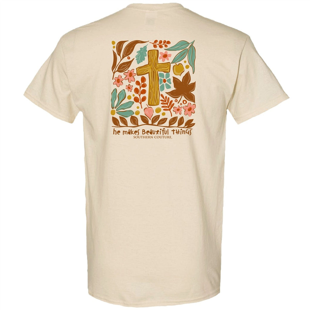 Southern Couture Classic He Makes All Things - Adult & Kids T-Shirts, Sweatshirts & Hoodies apparel design preview 2