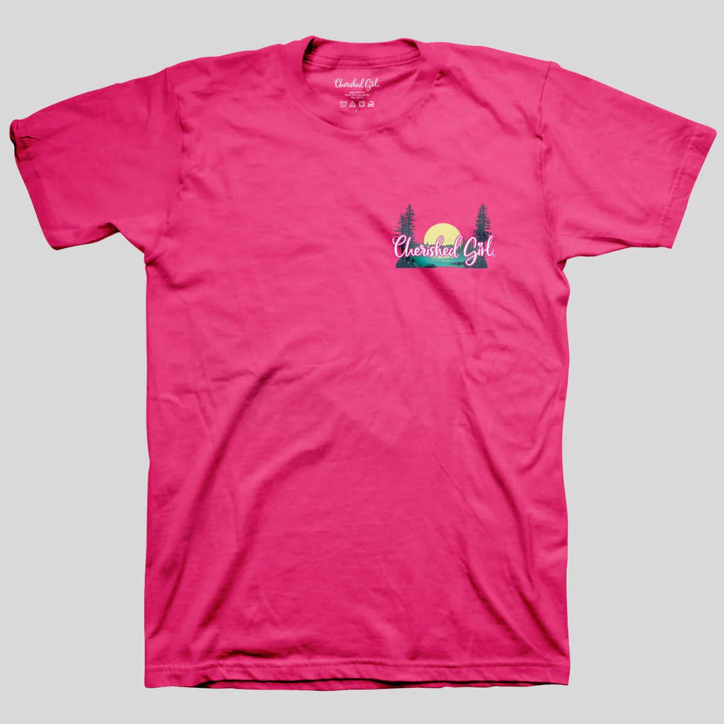 Cherished Girl God Reigns Son Shines Faith - Adult & Kids T-Shirts, Sweatshirts & Hoodies apparel design preview 2