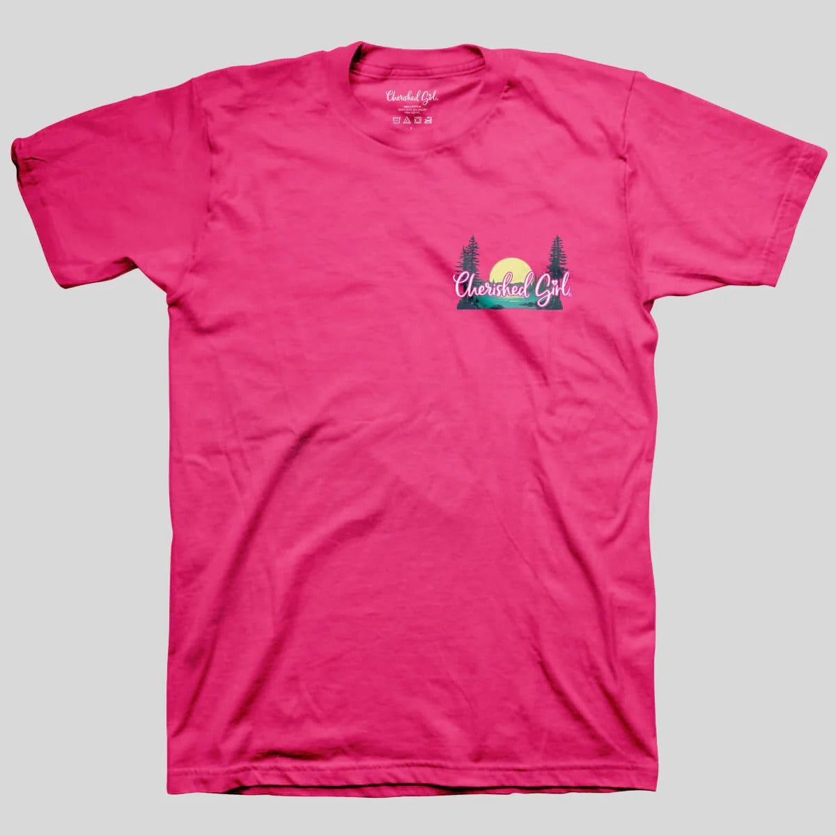 Cherished Girl God Reigns Son Shines Faith - Adult & Kids T-Shirts, Sweatshirts & Hoodies apparel design preview 2
