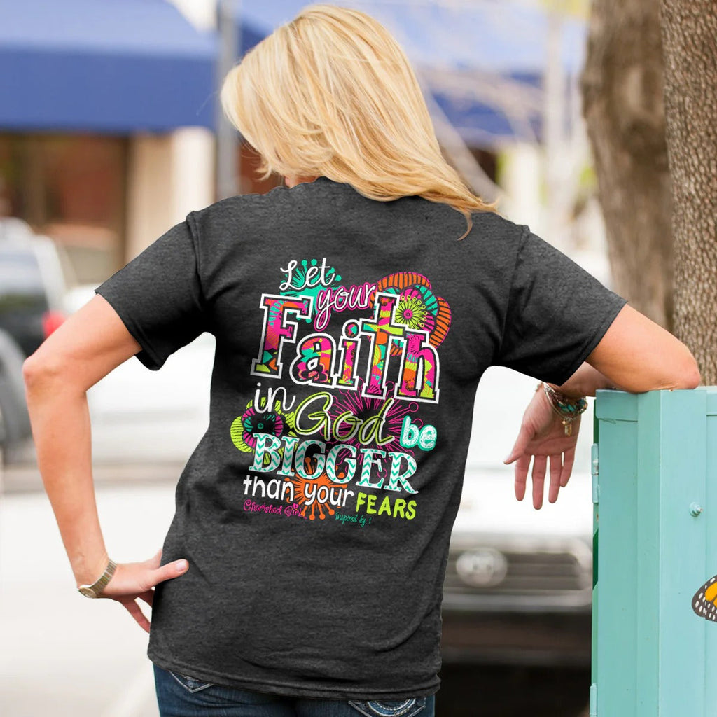 Cherished Girl Big Faith In God - Adult & Kids T-Shirts, Sweatshirts & Hoodies apparel design preview 1