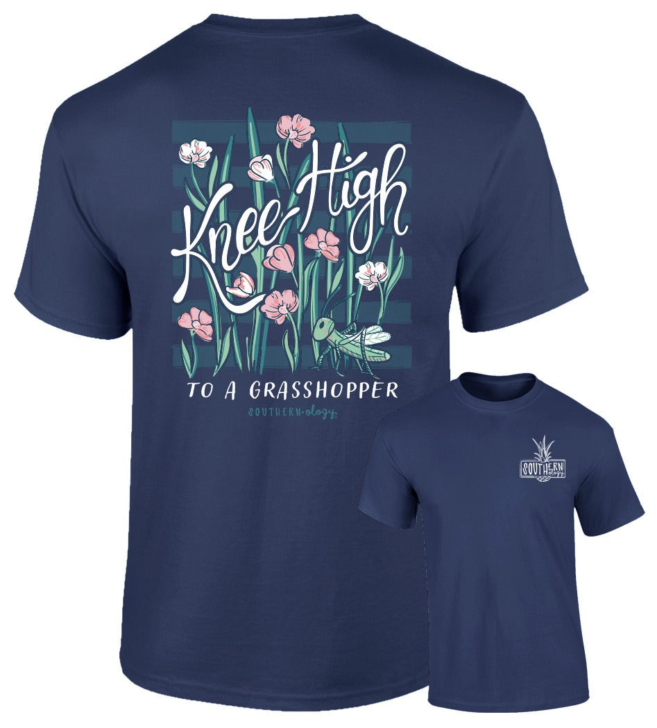 Southernology Floral Knee High Comfort Colors - Adult & Kids T-Shirts, Sweatshirts & Hoodies apparel design preview 2