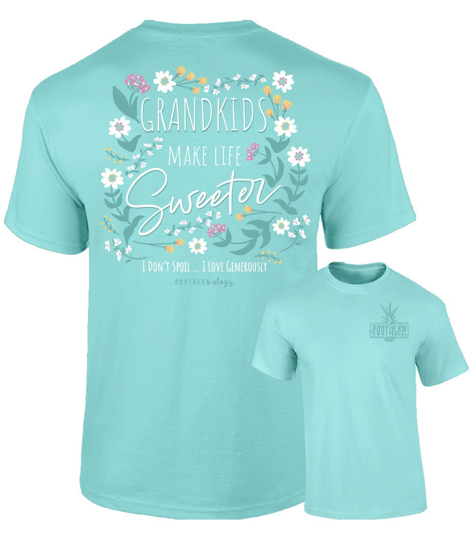 Southernology Grandkids Make Life Sweeter Comfort - Adult & Kids T-Shirts, Sweatshirts & Hoodies apparel design preview 2
