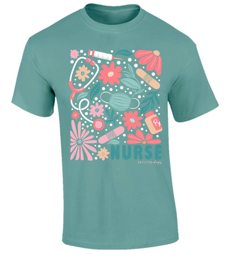 Southernology Nurses Tools Comfort Colors - Adult & Kids T-Shirts, Sweatshirts & Hoodies apparel design preview 2