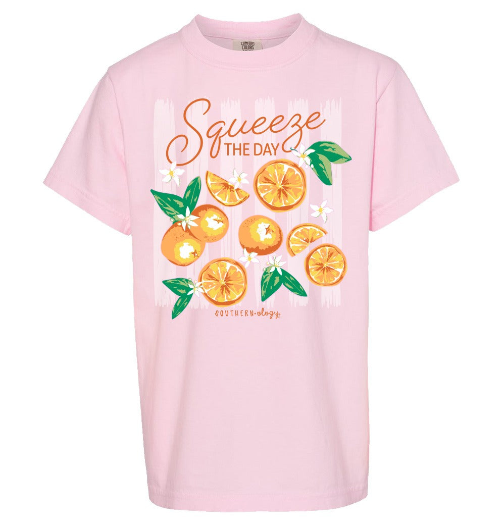 Southernology Squeeze the Day Oranges Comfort Colors - Adult & Kids T-Shirts, Sweatshirts & Hoodies apparel design preview 2