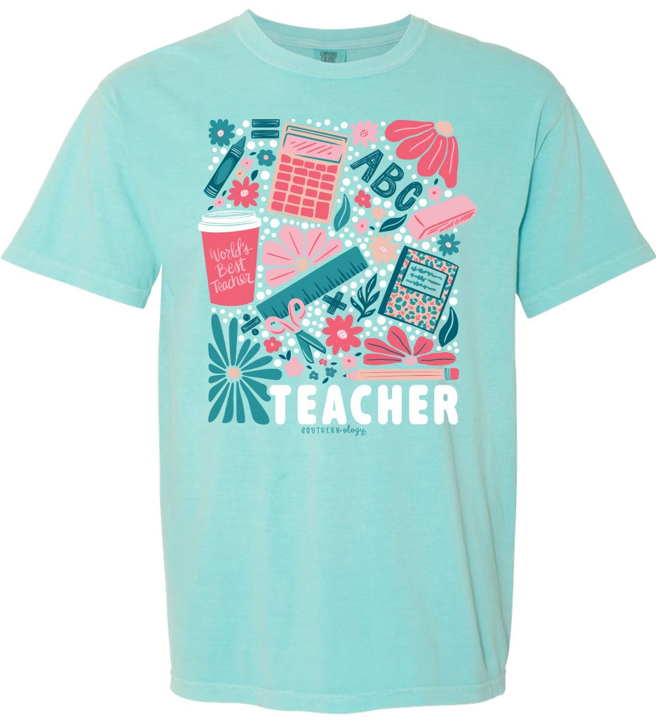 Southernology Teacher Tools Comfort Colors - Adult & Kids T-Shirts, Sweatshirts & Hoodies apparel design preview 2
