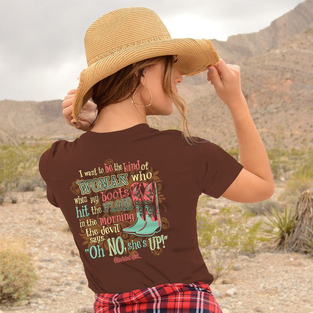 Cherished Girl Oh No Boots Country Faith - Adult & Kids T-Shirts, Sweatshirts & Hoodies apparel design preview 1