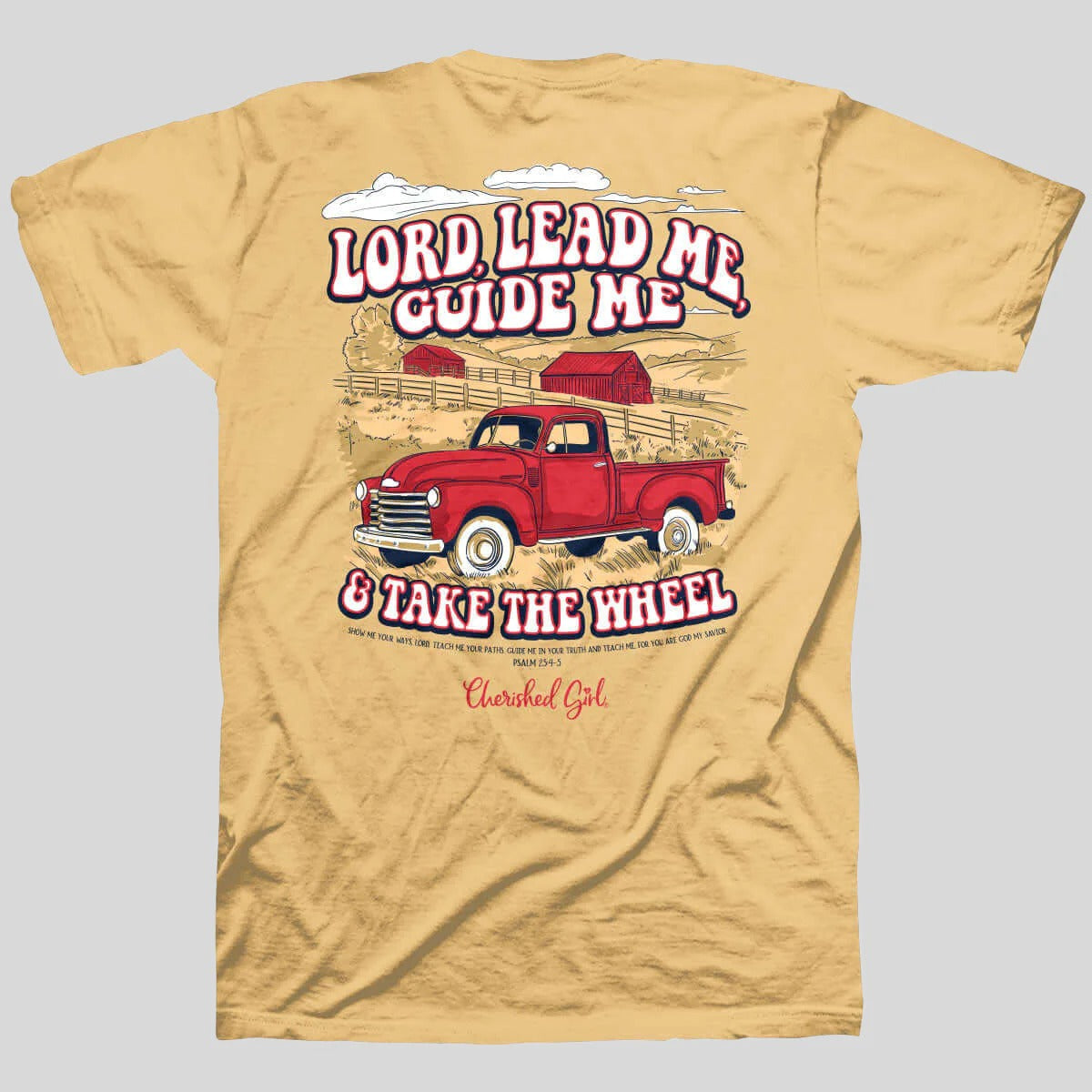 Cherished Girl Lead Me Truck Faith - Adult & Kids T-Shirts, Sweatshirts & Hoodies apparel design preview 1