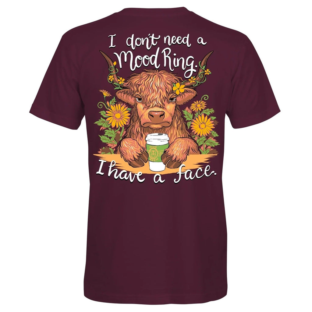 Southern Attitude Mood Ring Cow - Adult & Kids T-Shirts, Sweatshirts & Hoodies apparel design preview 2