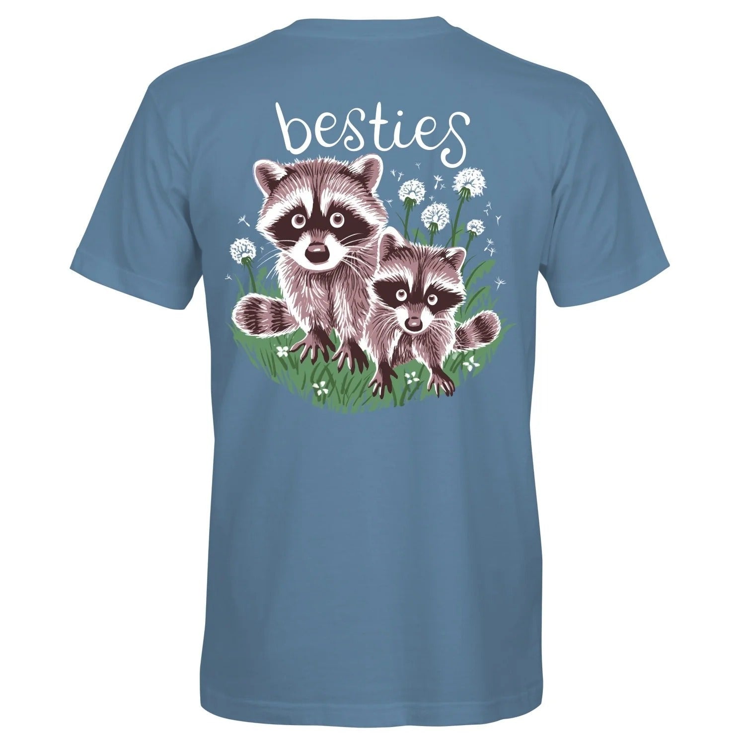 Southern Attitude Besties Raccoon - Adult & Kids T-Shirts, Sweatshirts & Hoodies apparel design preview 2