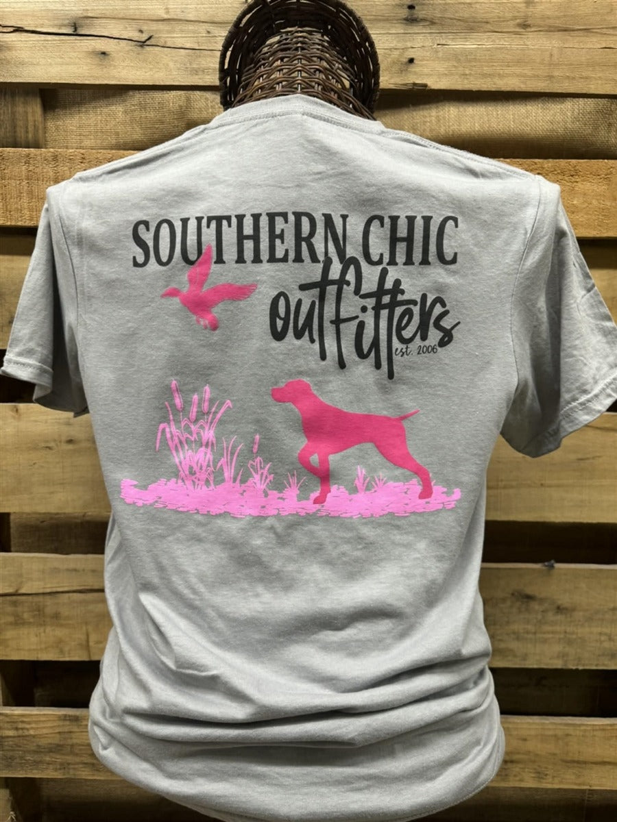 Southern Chics Outfitters Pink Dog Unisex Soft - Adult & Kids T-Shirts, Sweatshirts & Hoodies apparel design preview 2
