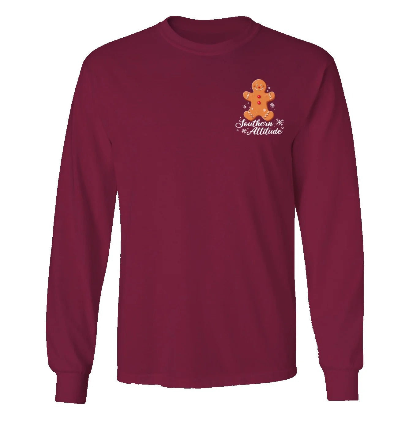 Southern Attitude Man Made of Dough Holiday - Adult & Kids T-Shirts, Sweatshirts & Hoodies apparel design preview 2