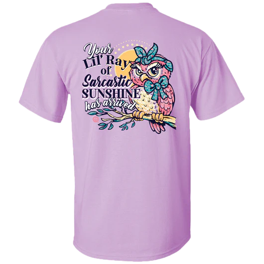 Girlie Girl Originals Owl Sunshine - Adult & Kids T-Shirts, Sweatshirts & Hoodies apparel design preview 2
