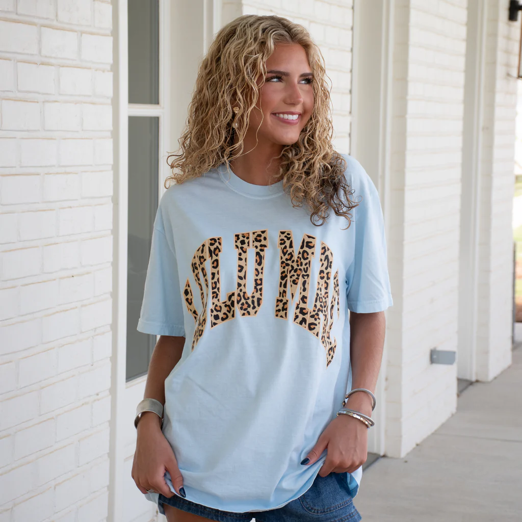 Girlie Girl Lulu Mac Leopard Comfort Colors - Adult & Kids T-Shirts, Sweatshirts & Hoodies apparel design preview 1