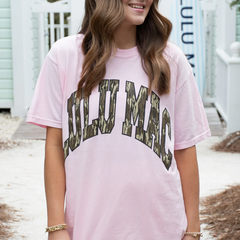 Girlie Girl Lulu Mac Mossy Oak Camo Bottomland - Adult & Kids T-Shirts, Sweatshirts & Hoodies apparel design preview 2