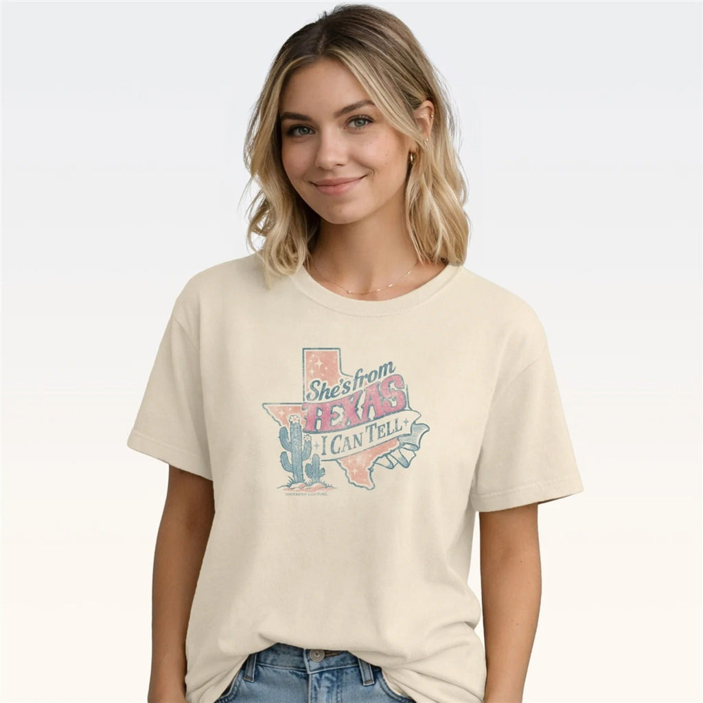 Southern Couture Soft Shes From Texas Natural - Adult & Kids T-Shirts, Sweatshirts & Hoodies apparel design preview 2