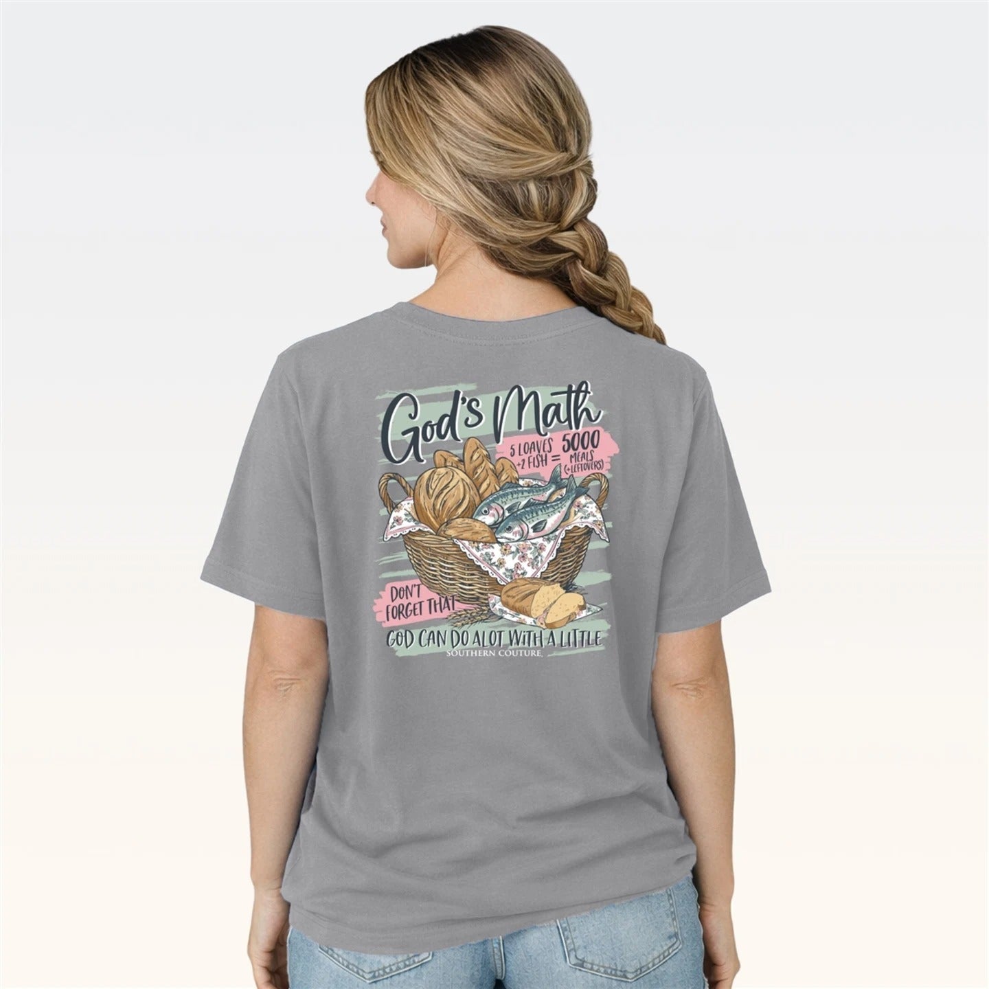 Southern Couture Classic Gods Math Gravel - Adult & Kids T-Shirts, Sweatshirts & Hoodies apparel design preview 2