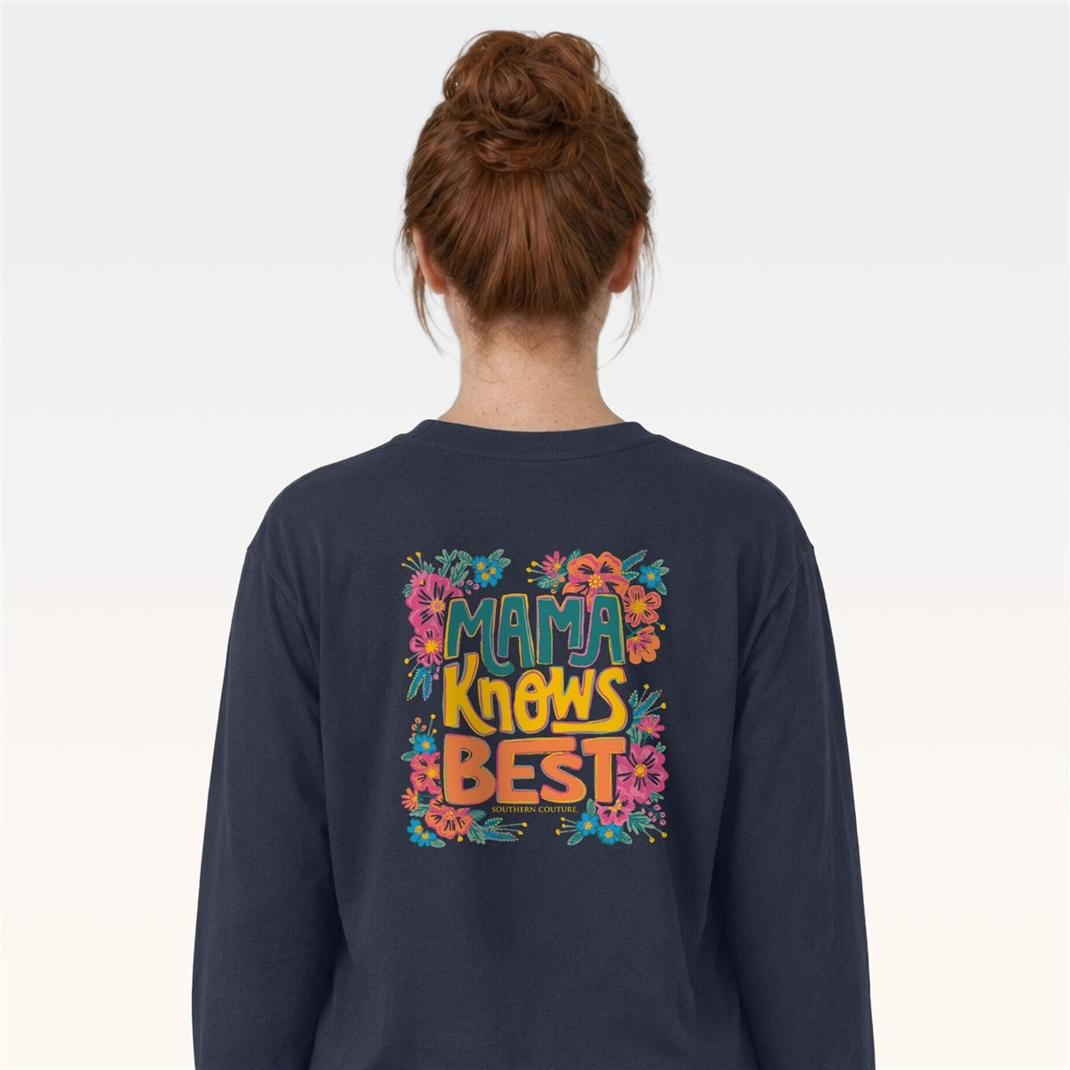 Southern Couture Classic Mama Knows Best - Adult & Kids T-Shirts, Sweatshirts & Hoodies apparel design preview 2