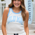 Girlie Girl Lulu Mac Classic Logo Fitted Tank Top - Adult & Kids T-Shirts, Sweatshirts & Hoodies apparel design preview 1