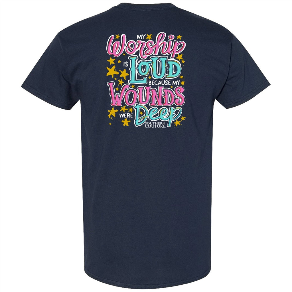 Southern Couture Classic My Worship Is Loud - Adult & Kids T-Shirts, Sweatshirts & Hoodies apparel design preview 2