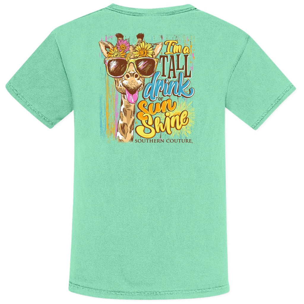 Southern Couture Tall Drink Of Sunshine Comfort - Adult & Kids T-Shirts, Sweatshirts & Hoodies apparel design preview 2