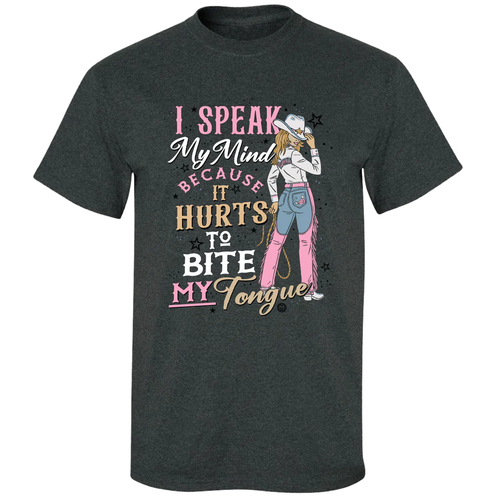 Girlie Girl Originals Speak My Mind - Adult & Kids T-Shirts, Sweatshirts & Hoodies apparel design preview 2