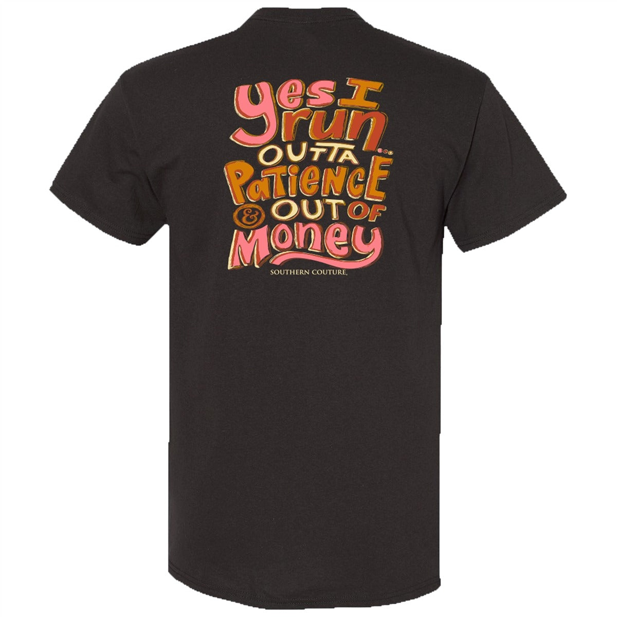 Southern Couture Classic Yes I Run - Adult & Kids T-Shirts, Sweatshirts & Hoodies apparel design preview 2