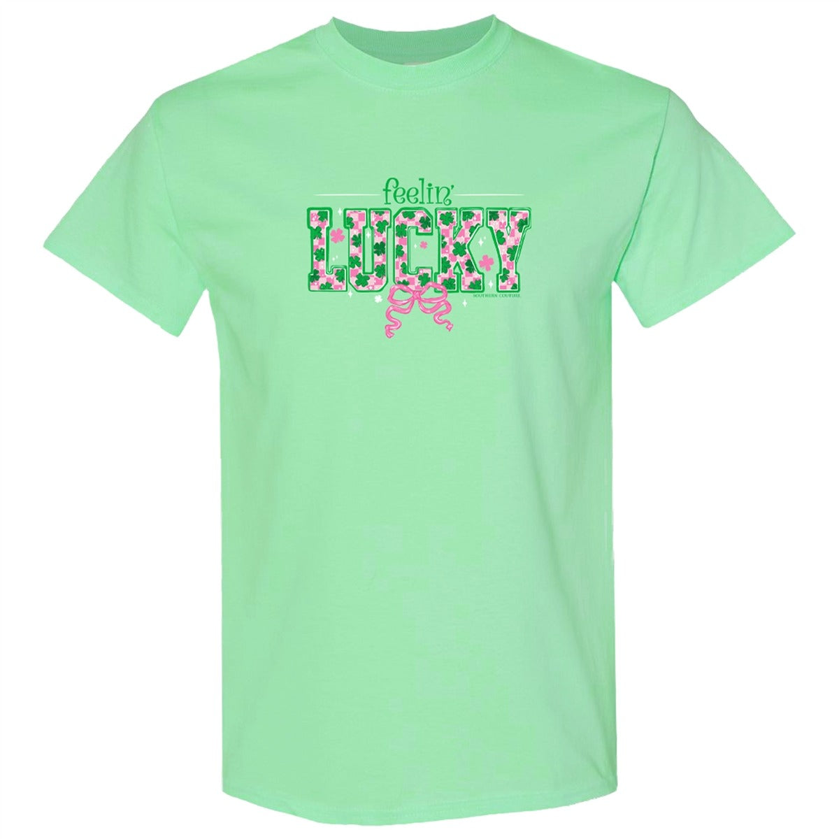 Southern Couture Soft Feelin Lucky Irish - Adult & Kids T-Shirts, Sweatshirts & Hoodies apparel design preview 2