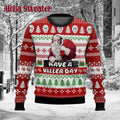 Jason Voorhees Killer Day Ugly Christmas Sweater product image