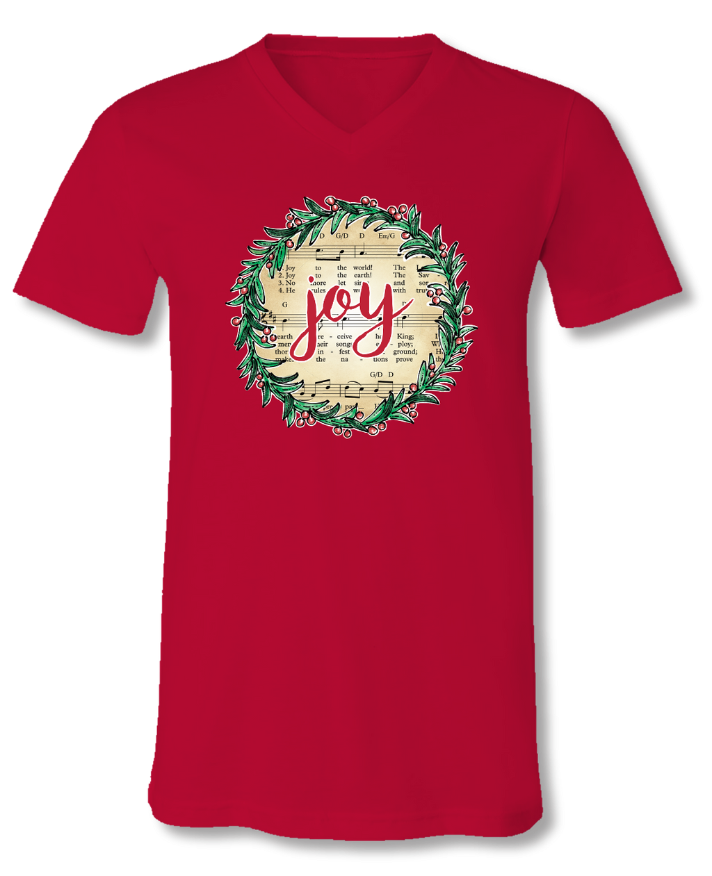 SALE Sassy Frass Holiday Joy to the World Christmas - Adult & Kids T-Shirts, Sweatshirts & Hoodies apparel design preview 1