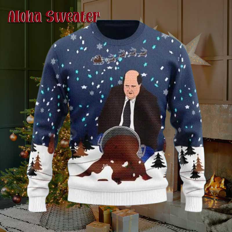 Dunder Mifflin The Office Ugly Christmas Sweater product image 5