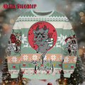 Krampus Mischievous Free Hugs Ugly Christmas Sweater product image