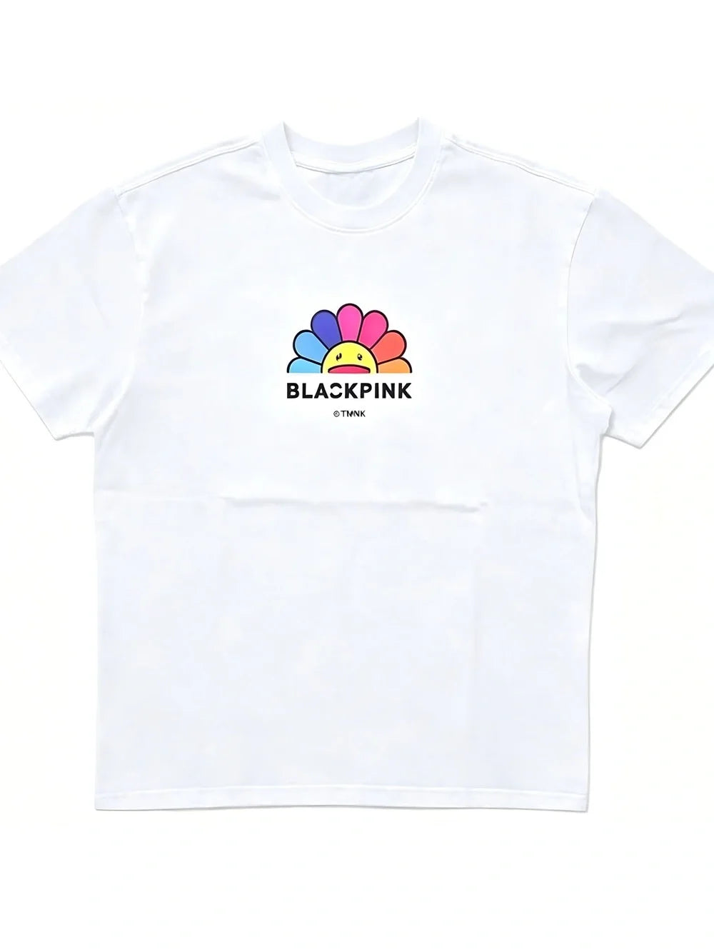 BLACKPINK Unisex X Takashi Murakami Rainbow Flower Logo Women Men T-shirt Unisex - T-Shirt, Sweatshirt, Hoodie