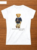 Polo Bear T-Shirt Pluppy White Women Men T-shirt Unisex - T-Shirt, Sweatshirt, Hoodie