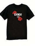 Red Rose Paris Givenchy Graphic T Shirt Fashion Streetwear Casual Gift T-shirt - T-Shirt, Sweatshirt, Hoodie