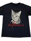 Deftones Cat Smoking, Funny Cat Womens Mens T-shirt Unisex - T-Shirt, Sweatshirt, Hoodie