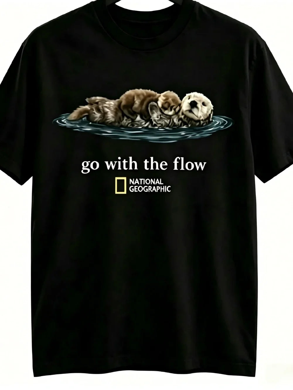 National Geographic T-Shirt Black Womens Mens T-shirt Unisex - T-Shirt, Sweatshirt, Hoodie