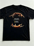National Geographic Cheetah Graphic Womens Mens T-shirt Unisex Black - T-Shirt, Sweatshirt, Hoodie