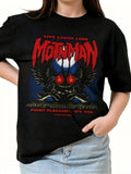 Mothman - Live Laugh Lurk Womens Mens T-shirt Unisex - T-Shirt, Sweatshirt, Hoodie