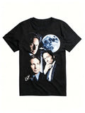 The X Files Mulder Moon Sci Fi Tv Fan Womens Mens T-shirt Unisex - T-Shirt, Sweatshirt, Hoodie