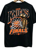Knicks Finals 2026 Black Womens Mens T-shirt Unisex with Black & Blue Graphics - T-Shirt, Sweatshirt, Hoodie
