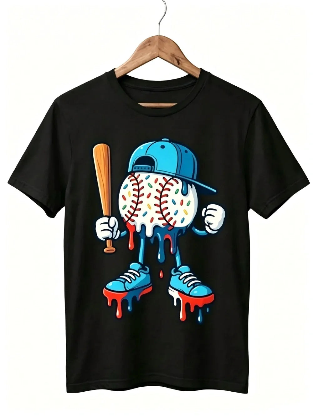 Cute Baseball Lifestyle 101 Apparel Baseball Drip Womens Mens T-shirt Unisex - T-Shirt, Sweatshirt, Hoodie