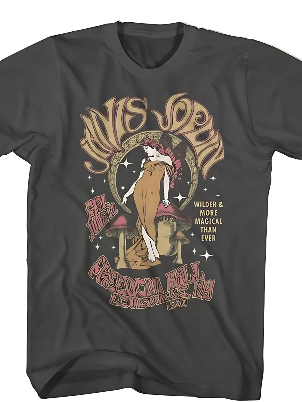 anis Joplin Fairy and Moon Smoke Womens Mens T-shirt Unisex - T-Shirt, Sweatshirt, Hoodie