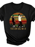 You Can Call Me Al Paul Simon Retro Music Fan Womens Mens T-shirt Unisex - T-Shirt, Sweatshirt, Hoodie