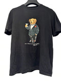 Polo Ralph Lauren Black Polo Bear Logo Graphic Womens Mens T-shirt Unisex - T-Shirt, Sweatshirt, Hoodie